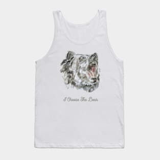 I Choose The Bear - Art Tank Top